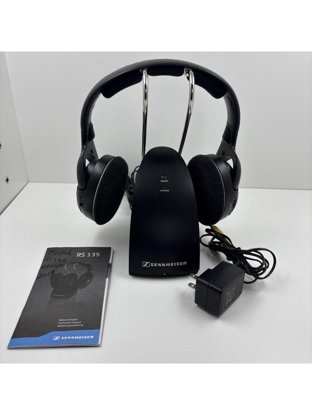 Sennheiser HDR 135 Wireless Headphones And Charging Dock - Works